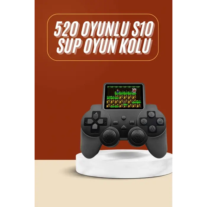 Yeni Nesil Mini Atari 520 Retro Oyunlu S10 El Atarisi Video Oyun Konsolu