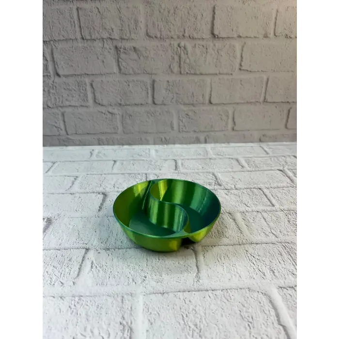 Yeşil Çerezlik Kase Seti 4 Adet 3x12 Cm