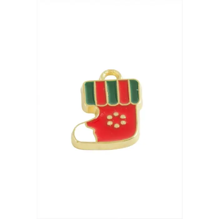 Yılbaşı Çorap Mineli Kolye Ucu 1 Adet