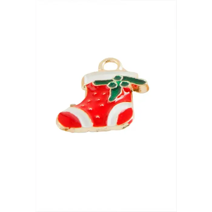 Yılbaşı Çorap Mineli Kolye Ucu 1 Adet