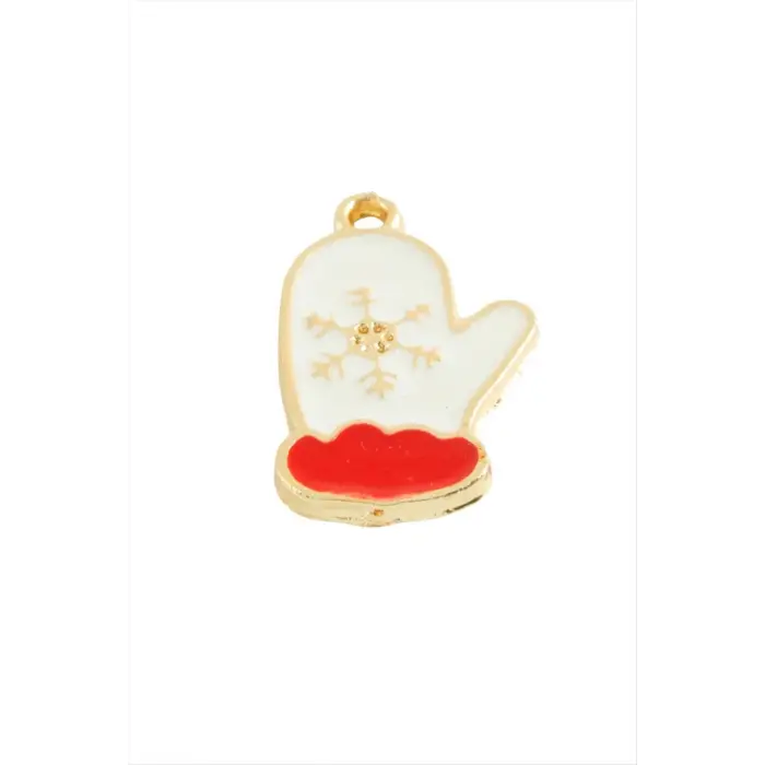 Yılbaşı Eldiveni Mineli Kolye Ucu Küçük 1 Adet