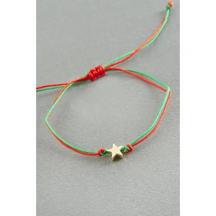 Yıldız Çift İpli Yılbaşı Bilekliği