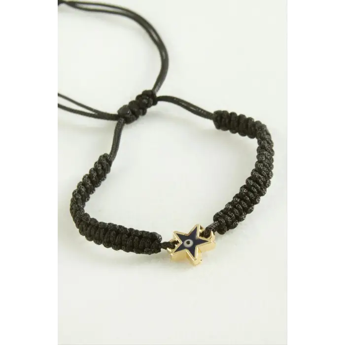 Yıldız Makrome İp Bileklik