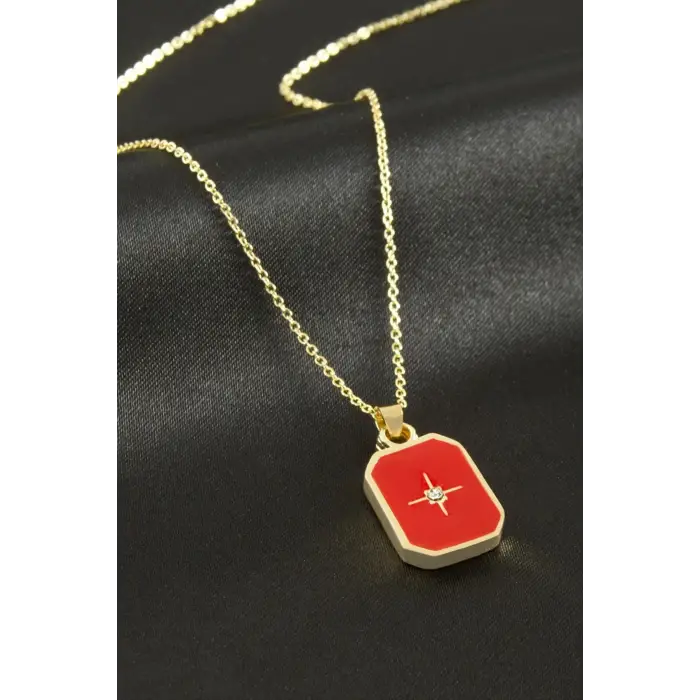 Yıldız Mineli Kolye