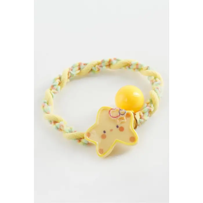 Yıldız Örgülü Lastikli Toka