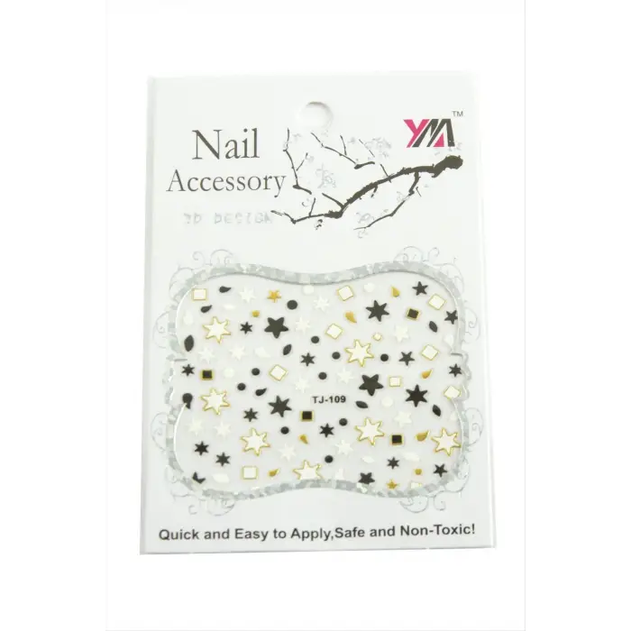 Yıldız Tırnak Aksesuarı Tattoo Sticker