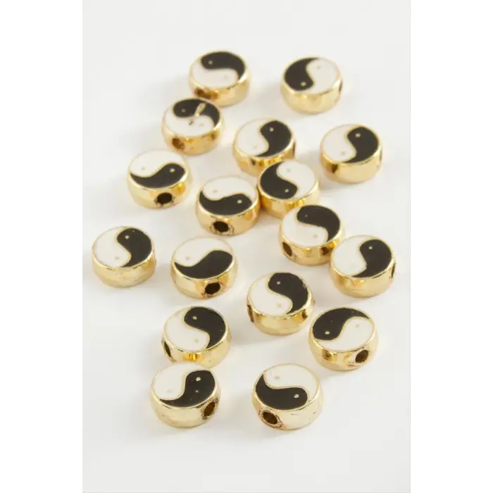 Ying Yang Mineli Bileklik ve Kolye Ucu Aparatı 1 Adet