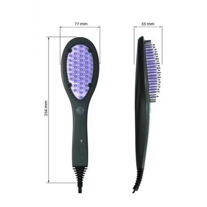 Yıpranma Karşıtı Saç Düzleştirici Tarak Fön Tarak 5 Kademeli