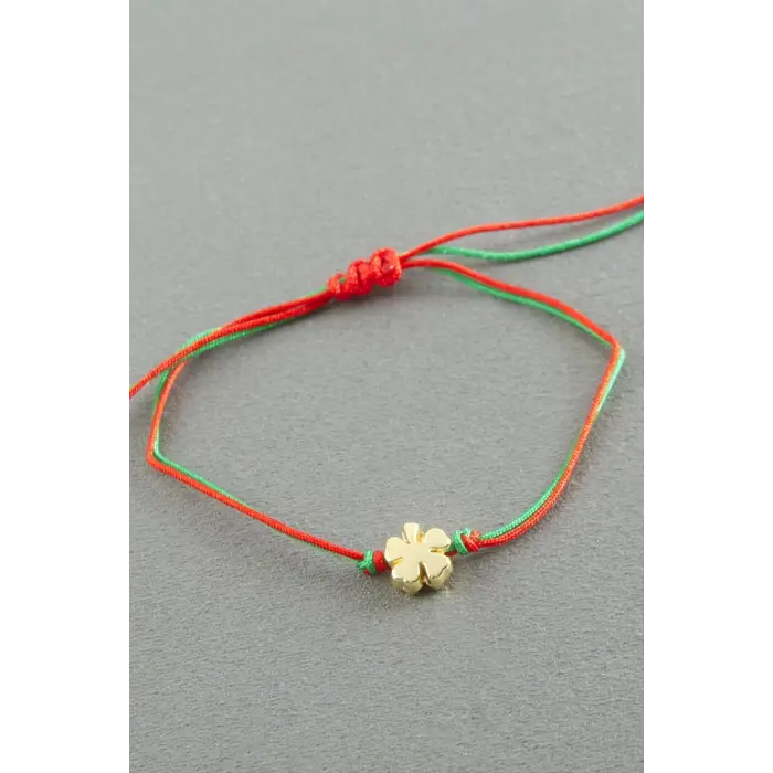Yonca Çift İpli Yılbaşı Bilekliği