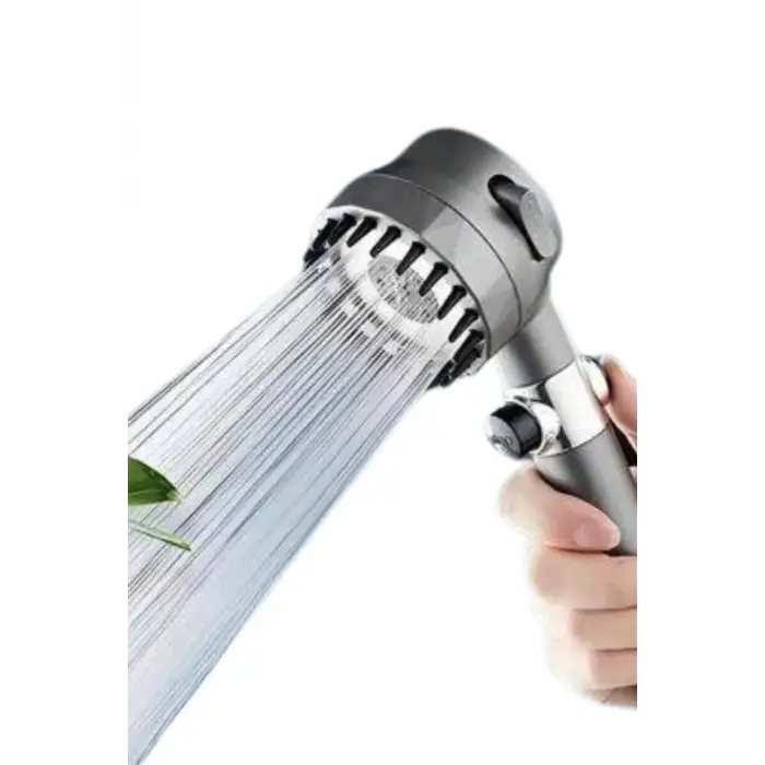 Yüksek Performanslı Masaj Etkili Su Tasarruflu Duş Başlığı Krom Kaplama Uzun Ömürlü