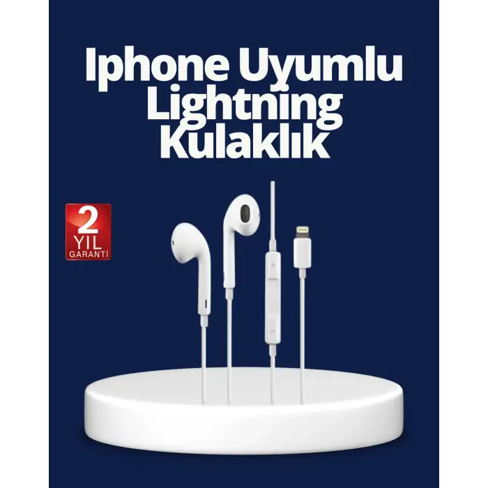 Yüksek Ses Kaliteli Mikrofonlu Kablolu Kulak İçi Kulaklık