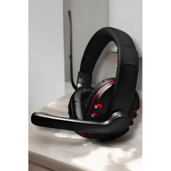 Yüksek Ses Kalitesi ve Aktif Gürültü Engelleme Özellikli Kablolu Mikrofonlu Kulaklık