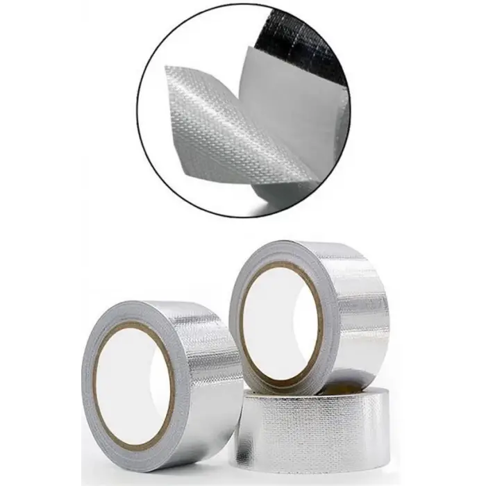 Yüksek Sıcaklık Dayanan Su Geçirmez Çatı Boru Duvar Çatlak Yapışkan Bant Folyo 5 Mt X 10 Cm
