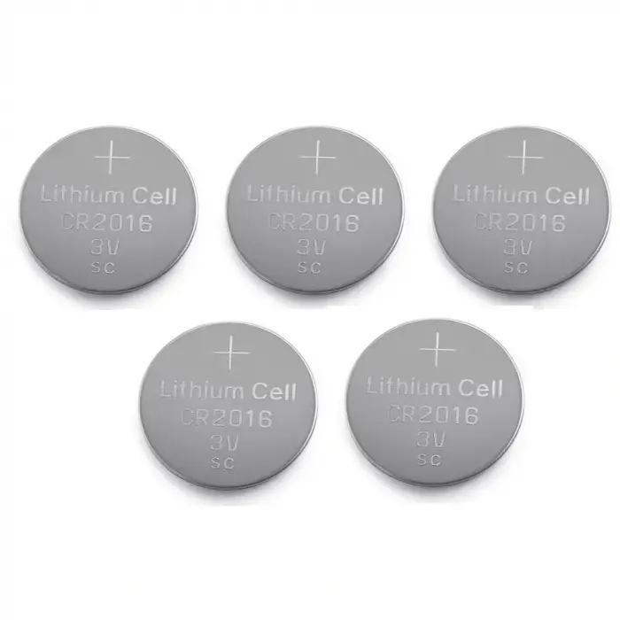 Yuma Cr2016 Süper Lityum 3v 5’li Kart Düğme Pil