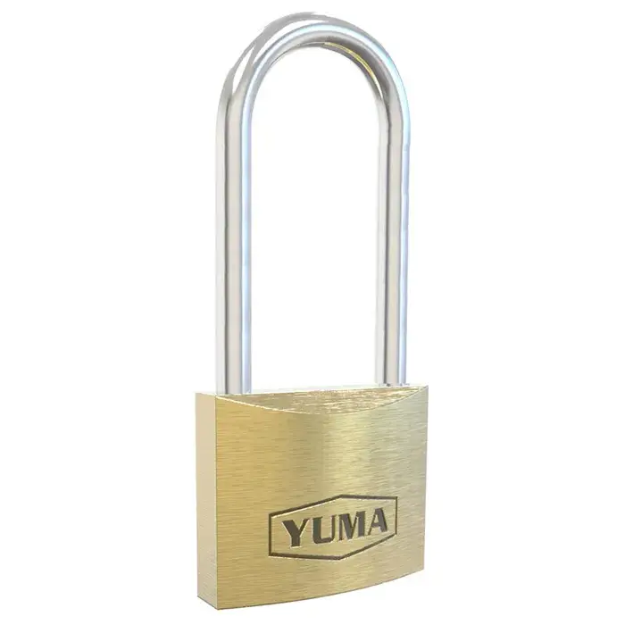 Eco Lounge Yuma Türk Malı Pirinç Uzun Kancalı Asma Kilit 60 mm