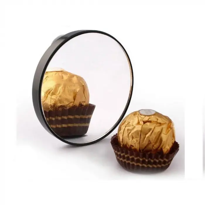 Yumurcak Shop® 10x Büyüteçli Vantuzlu Pratik Kullanışlı Makyaj Lens Traş Aynası