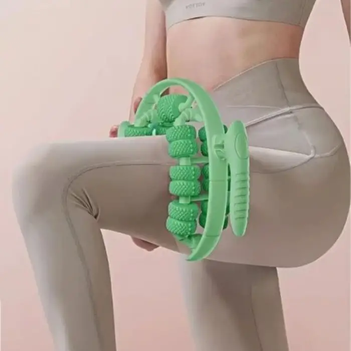 Yumurcak Shop® 13 Tekerlekli Circular Lenfatik Masaj Roller – Selülit Giderici, Cilt Sıkılaştırıcı, Bacak Kol Sırt Masaj Aleti