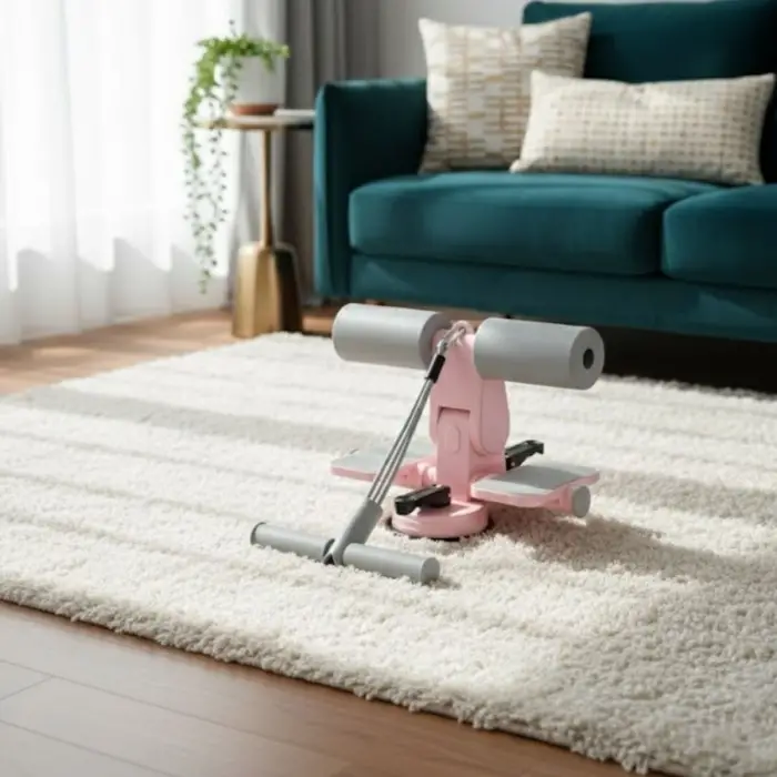 Yumurcak Shop® 4 Direnç Bantlı Mekik Çekme Spor Aleti – Karın, Kol ve Tüm Vücut İçin Evde Egzersiz Aleti