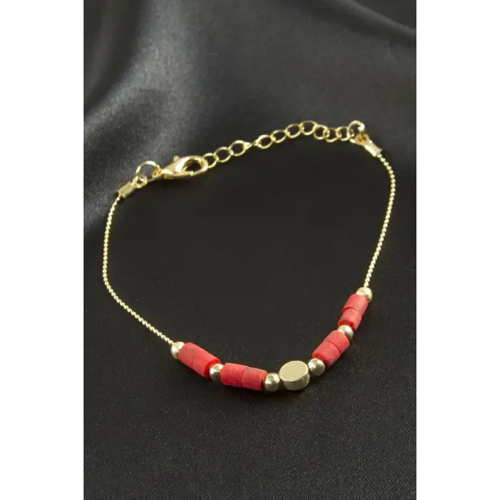 Yuvarlak Kum Boncuk Bileklik