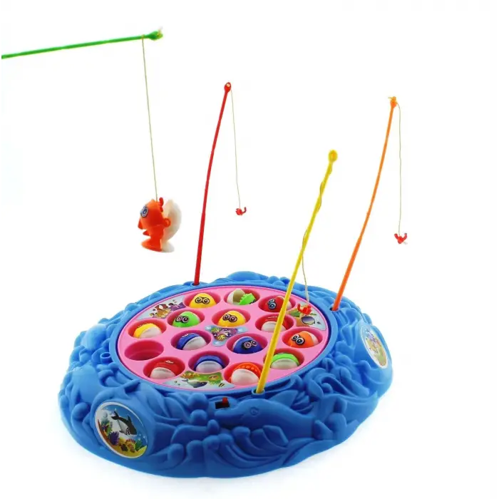 Yuvarlak Mavi Balık Tutma Oyunu