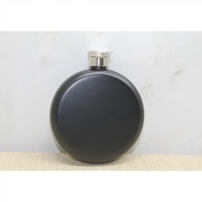 Yuvarlak Tekli Matara Siyah