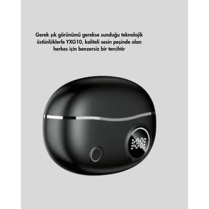 Yxg10 Siyah Bluetooth Kulaklık