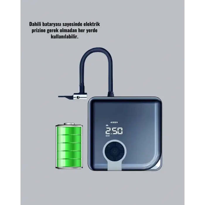 Zc001 Led Ekranlı Araç Pompası