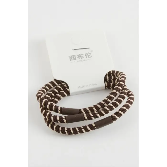 Zebra Desenli Lastikli Toka 2 Adet