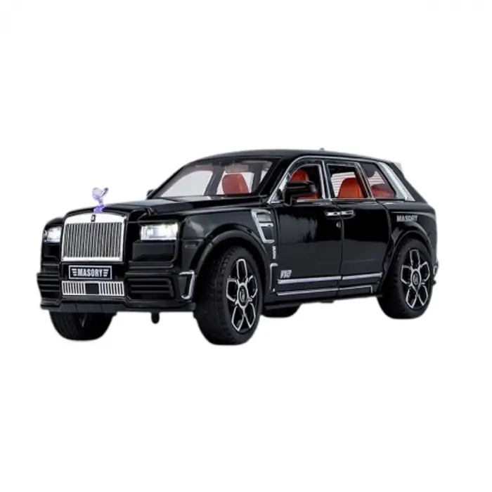 ZHD-B2408 -Vardem Çek Bırak Işıklı ve Sesli Kapıları Açılan MRS Polis Araba 1:24