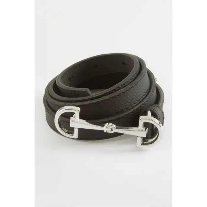 Zincir Desenli Geçmeli Kemer 1,5 cm