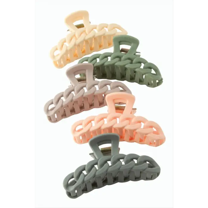 Zincir Şekilli Mandal Toka 9 cm