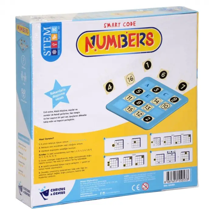 ZMK-1739 Numbers Akıllı Kod Sayılar