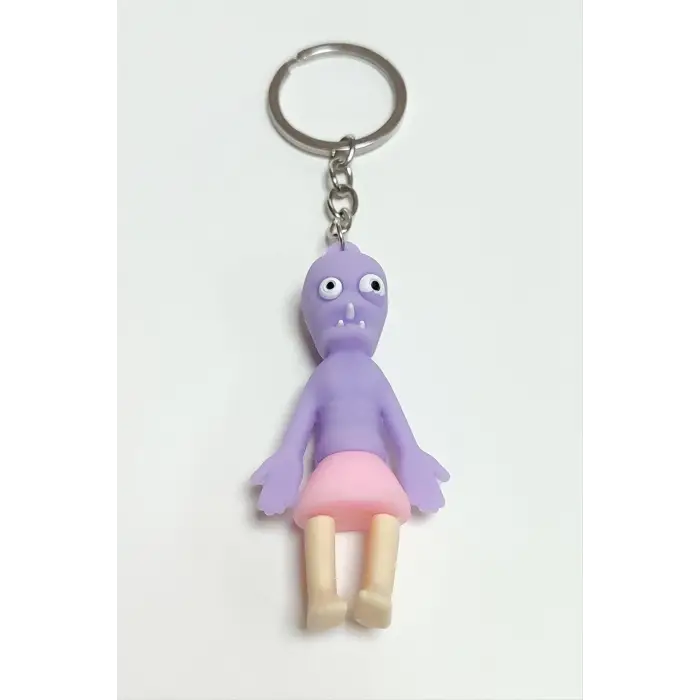 Zombi Silikon Anahtarlık
