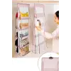 10 Gözlü Çanta Askılığı Dolap İçi Düzenleyici Organizer Askılı Çantalık