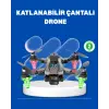 1080P Full HD Katlanabilir Drone Uzun Uçuş Süreli Hafif Tasarım