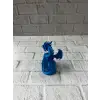 12 Cm Mavi Ejderha Figürü Koleksiyonluk Dekoratif Biblo