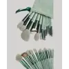 13lü Fiber Kıllı Yumuşak Makyaj Fırçası Seti Taşınabilir ve Ergonomik Tasarım