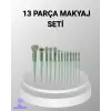 13 Parça Makyaj Fırça Seti – Ergonomik, Dökülme Yapmayan, Taşınabilir