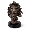 13x9 cm Polyester Aslan Büstü