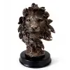 13x9 cm Polyester Aslan Büstü