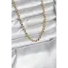 14K Gold Renk Kaplama Zincir Model CM Kadın Kolye
