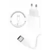 15/Pro/Pro Max 20W İOS Uyumlu Hızlı Şarj Aleti Adaptörlü Beyaz