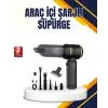 15000 PA Emiş Gücü ve Hava Üfleme Özellikli Şarjlı Süpürge