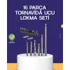16 Parça Bits ve Adaptör Seti Vidalama Tamir Bakım Seti