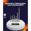 16 Parça Usta İşçilik Bits Takımı Vida Sökme Takma Set