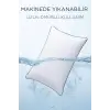 50x70cm Nano Jel Lüks Yastık 1200gr Anti-alerjik Pamuklu Yastık Microfiber Ultra Dolgun Silikon