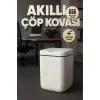 20 Lt Akıllı Çöp Kovası – Ofis Mutfak Banyo İçin İdeal Hareket Sensörlü, Hijyenik, Estetik