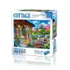 20053 Colorful House Near The Lake  500 Parça Puzzle -KS Puzzle