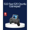 2025 S10 Gamepad 520 Klasik Retro Oyunlu TV Bağlantılı A Kalite Orijinal