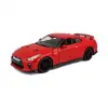 21082 Burago 1:24 Nissan GT-R 2017 Model Araba